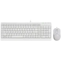 Комплект клавиатура + мышь A4Tech Fstyler F1512 (белый) фото 1